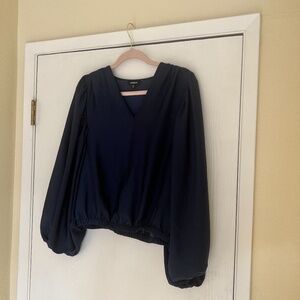 Express Puff Sleeve Blouse, Size M